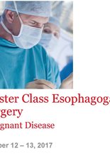 Master Class Esophagogastric Surgery: Malignant Disease