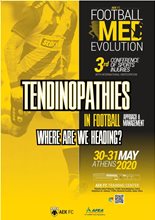 Tendinopathies in Football: Where are we heading? - The event has been postponed. New dates will be announced soon.