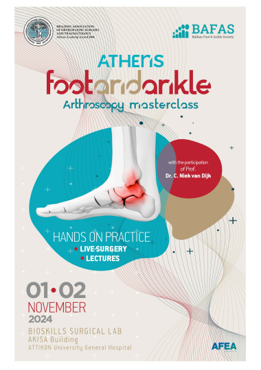 Athens Foot and Ankle Arthroscopy Masterclass